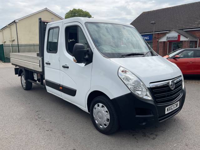 2013 Vauxhall Movano 2.3 CDTi 3500 Double Cab Chassis Cab FWD L3 Euro 5 4dr