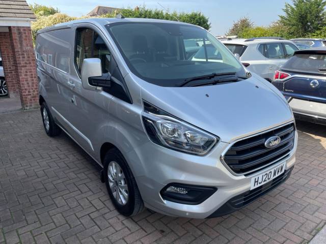 Ford Transit Custom 2.0 300 EcoBlue Limited L1 H1 Euro 6 (s/s) 5dr Panel Van Diesel Silver