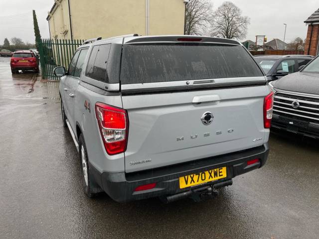 2020 SsangYong Musso 2.2D Rebel Double Cab Pickup Auto 4WD Euro 6 4dr
